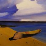 TWO BOATS  -  Oil - 11 x 14
       Owner Julie Wright