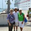 LOUISE, WINFREE & ANN ON THE DOCK IN KEY WEST.  I TOOK THE PIC.